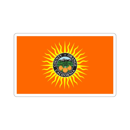 Flag of Orange County California STICKER Vinyl Die-Cut Decal-3 Inch-The Sticker Space