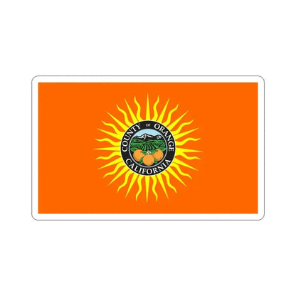 Flag of Orange County California STICKER Vinyl Die-Cut Decal - The Sticker Space
