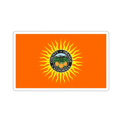 Flag of Orange County California STICKER Vinyl Die-Cut Decal - The Sticker Space