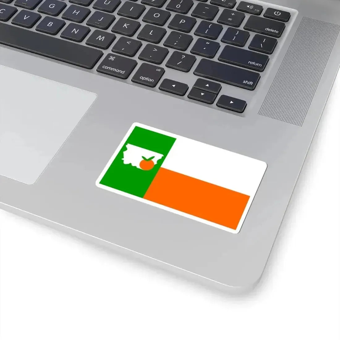 Flag of Orange County Texas (United States) STICKER Vinyl Kiss-Cut Decal - The Sticker Space