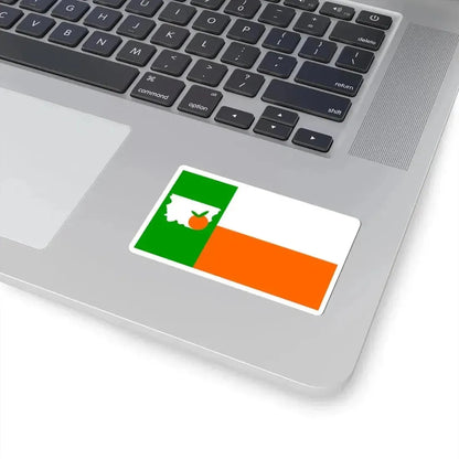 Flag of Orange County Texas (United States) STICKER Vinyl Kiss-Cut Decal - The Sticker Space