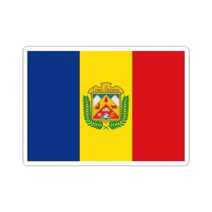 Flag of Ordino (Andorra) STICKER Vinyl Kiss-Cut Decal 3 Inch White - The Sticker Space