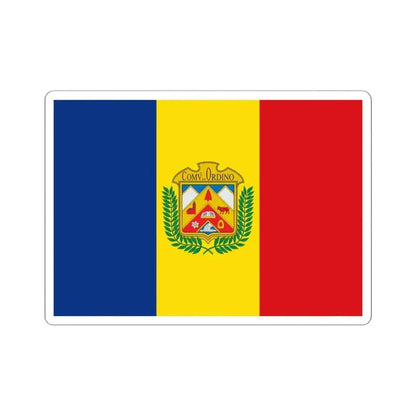 Flag of Ordino (Andorra) STICKER Vinyl Kiss-Cut Decal 6 Inch White - The Sticker Space