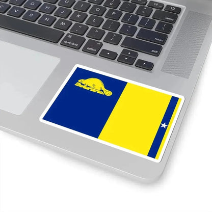 Flag of Oregon proposal 2013 Norquist (United States) STICKER Vinyl Kiss-Cut Decal - The Sticker Space