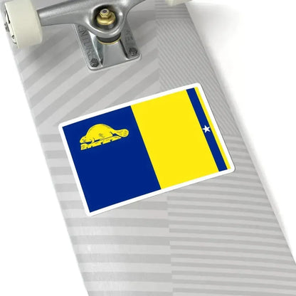 Flag of Oregon proposal 2013 Norquist (United States) STICKER Vinyl Kiss-Cut Decal - The Sticker Space