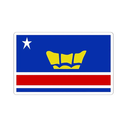 Flag of Oregon proposal Eddy Lyons (United States) STICKER Vinyl Kiss-Cut Decal 4 Inch White - The Sticker Space
