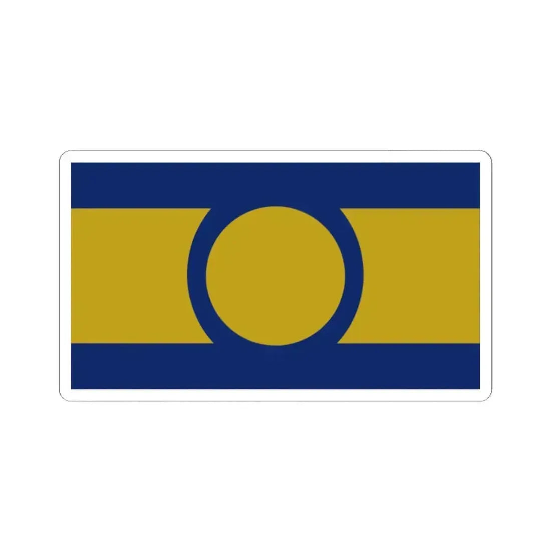 Flag of Oregon proposal Jaymes Walker (United States) STICKER Vinyl Kiss-Cut Decal 2 Inch White - The Sticker Space