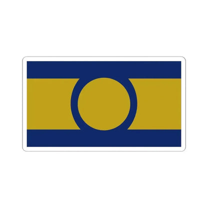 Flag of Oregon proposal Jaymes Walker (United States) STICKER Vinyl Kiss-Cut Decal 3 Inch White - The Sticker Space