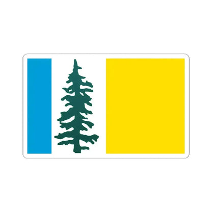 Flag of Oregon proposal Karen L. Azinger (United States) STICKER Vinyl Kiss-Cut Decal 3 Inch White - The Sticker Space