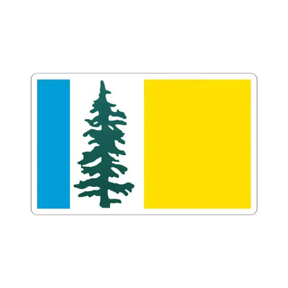 Flag of Oregon proposal Karen L. Azinger (United States) STICKER Vinyl Kiss-Cut Decal 6 Inch White - The Sticker Space