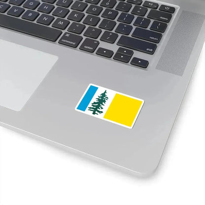 Flag of Oregon proposal Karen L. Azinger (United States) STICKER Vinyl Kiss-Cut Decal - The Sticker Space