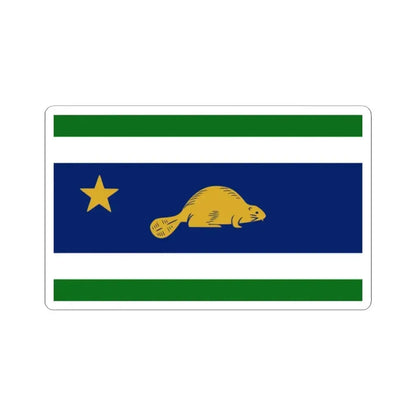 Flag of Oregon proposal Randall Gray (United States) STICKER Vinyl Kiss-Cut Decal 2 Inch White - The Sticker Space