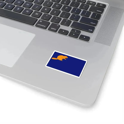 Flag of Oregon proposal Thomas Lincoln (United States) STICKER Vinyl Kiss-Cut Decal - The Sticker Space