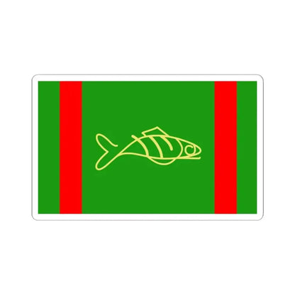 Flag of Oregon proposal T.J. Borzner (United States) STICKER Vinyl Kiss-Cut Decal 2 Inch White - The Sticker Space