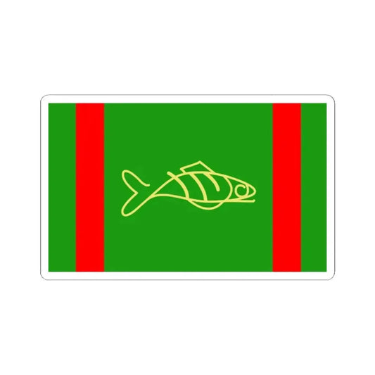 Flag of Oregon proposal T.J. Borzner (United States) STICKER Vinyl Kiss-Cut Decal 2 Inch White - The Sticker Space