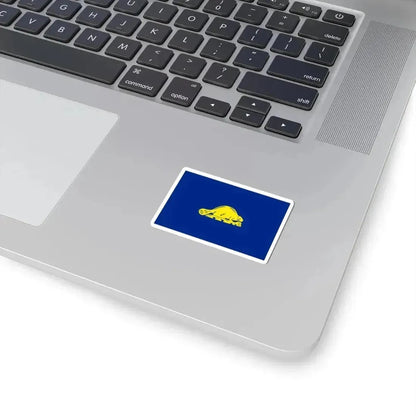 Flag of Oregon reverse 3-2 (United States) STICKER Vinyl Kiss-Cut Decal - The Sticker Space