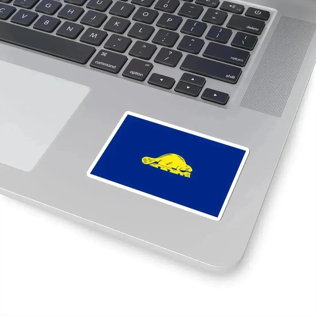 Flag of Oregon reverse 3-2 (United States) STICKER Vinyl Kiss-Cut Decal - The Sticker Space