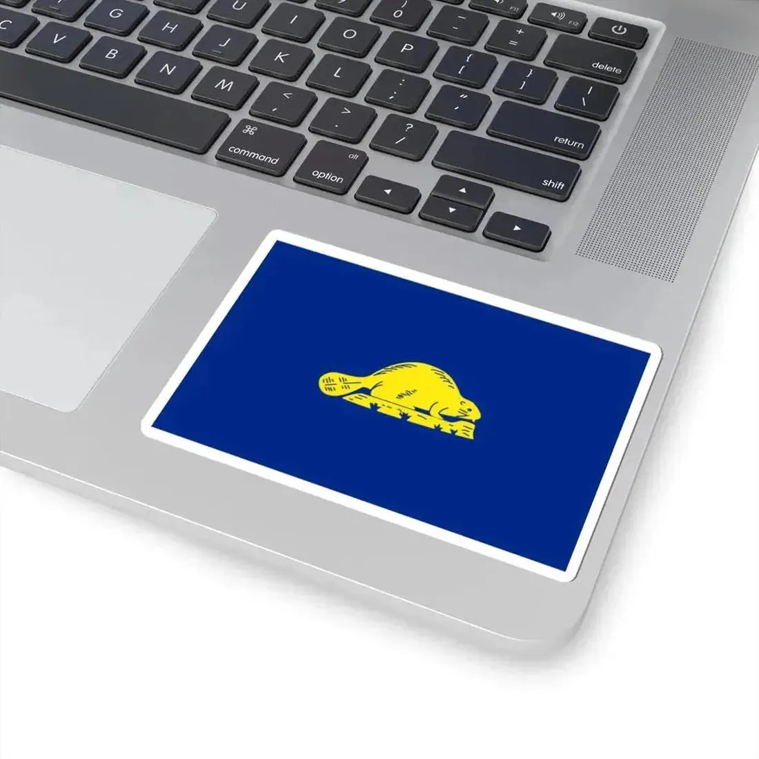 Flag of Oregon reverse 3-2 (United States) STICKER Vinyl Kiss-Cut Decal - The Sticker Space