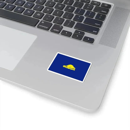 Flag of Oregon reverse (United States) STICKER Vinyl Kiss-Cut Decal - The Sticker Space