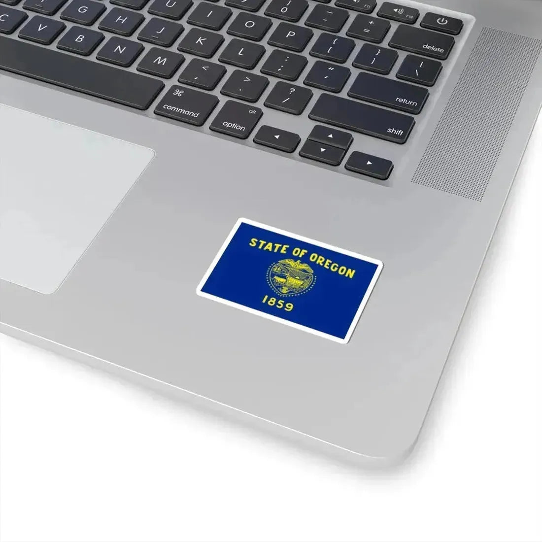 Flag of Oregon (United States) STICKER Vinyl Kiss-Cut Decal - The Sticker Space