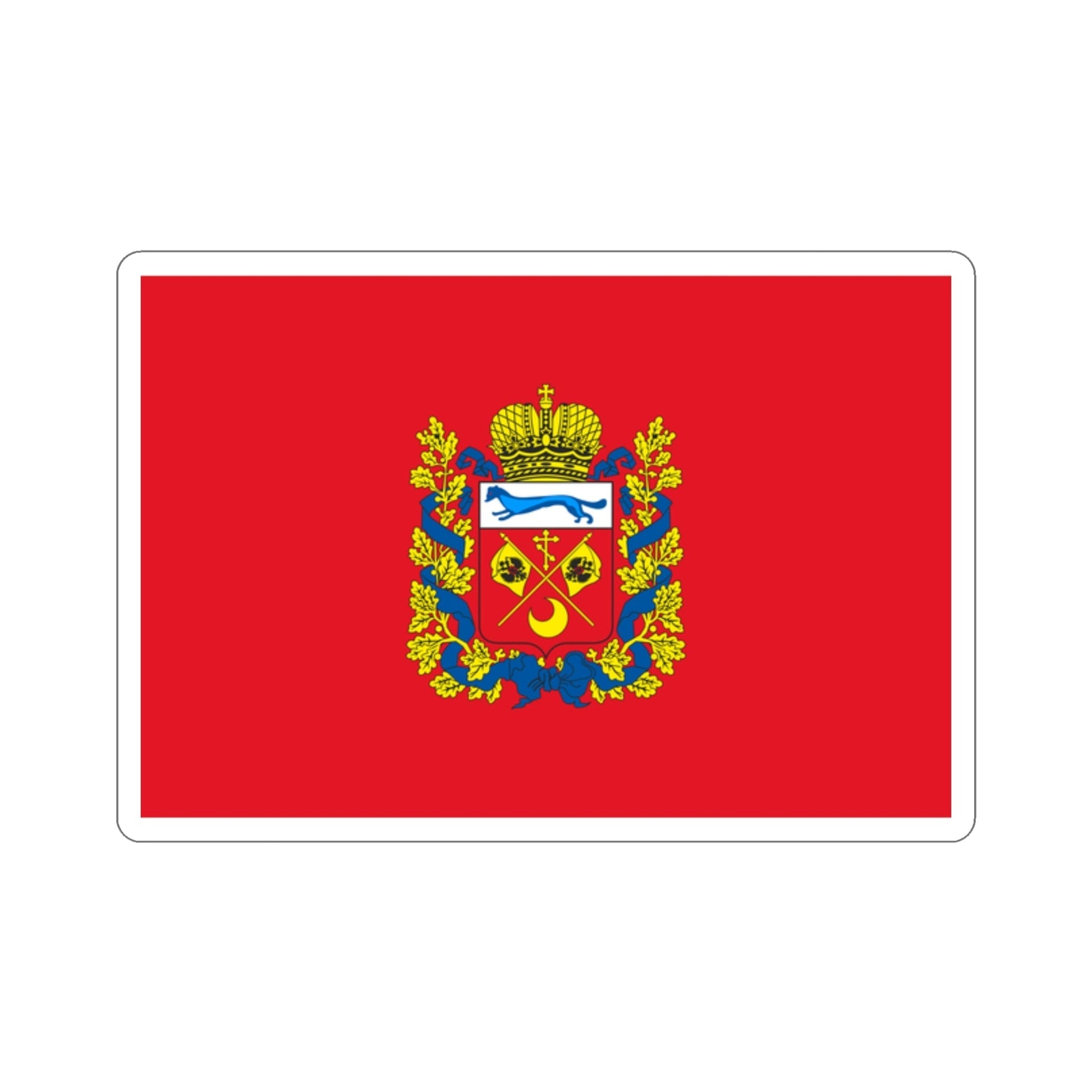 Flag of Orenburg Oblast Russia STICKER Vinyl Die-Cut Decal-2 Inch-The Sticker Space