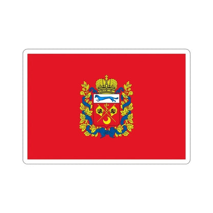 Flag of Orenburg Oblast Russia STICKER Vinyl Die-Cut Decal 3 Inch - The Sticker Space