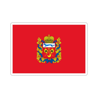 Flag of Orenburg Oblast Russia STICKER Vinyl Die-Cut Decal-5 Inch-The Sticker Space