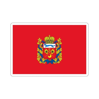 Flag of Orenburg Oblast Russia STICKER Vinyl Die-Cut Decal - The Sticker Space