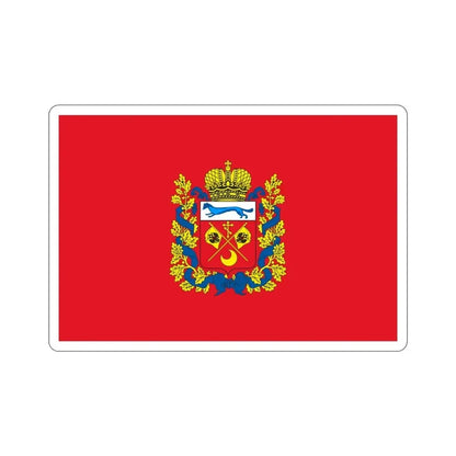 Flag of Orenburg Oblast Russia STICKER Vinyl Die-Cut Decal - The Sticker Space