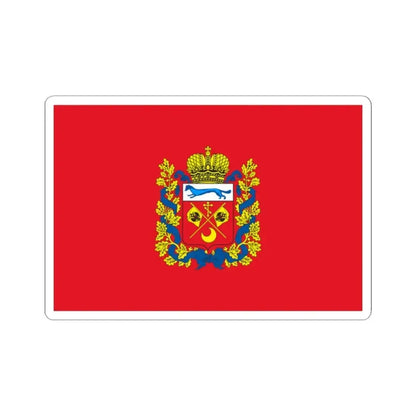Flag of Orenburg Oblast Russia - STICKER Vinyl Kiss-Cut Decal 2 Inch White - The Sticker Space