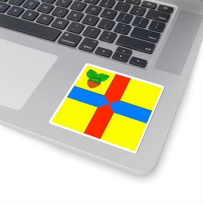 Flag of Orikhiv (Ukraine) STICKER Vinyl Kiss-Cut Decal - The Sticker Space