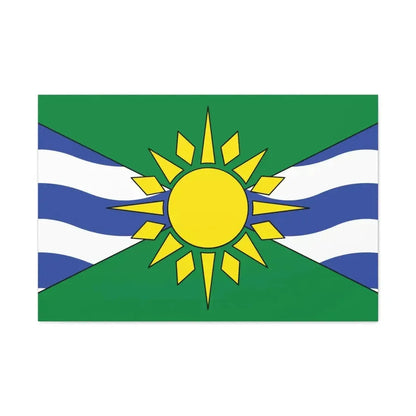 Flag of Orillia Ontario Canada - Canvas Wall Art - The Sticker Space