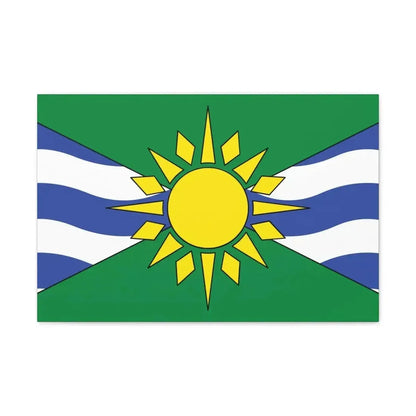 Flag of Orillia Ontario Canada - Canvas Wall Art - The Sticker Space