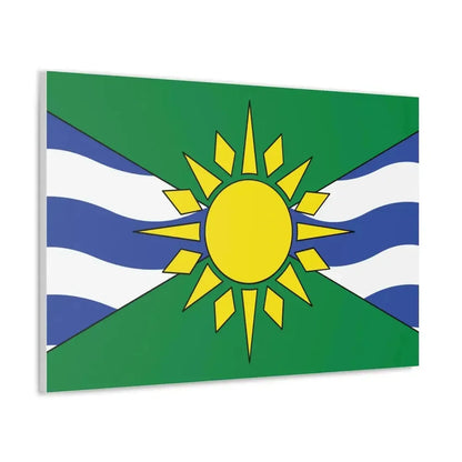 Flag of Orillia Ontario Canada - Canvas Wall Art - The Sticker Space