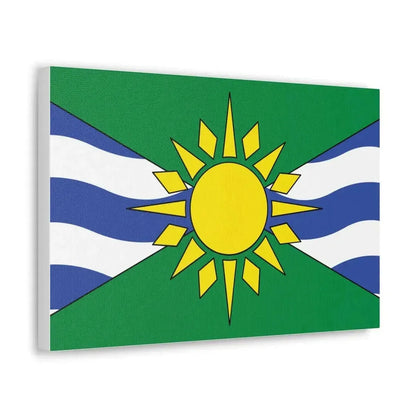 Flag of Orillia Ontario Canada - Canvas Wall Art - The Sticker Space