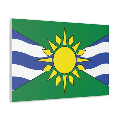 Flag of Orillia Ontario Canada - Canvas Wall Art - The Sticker Space