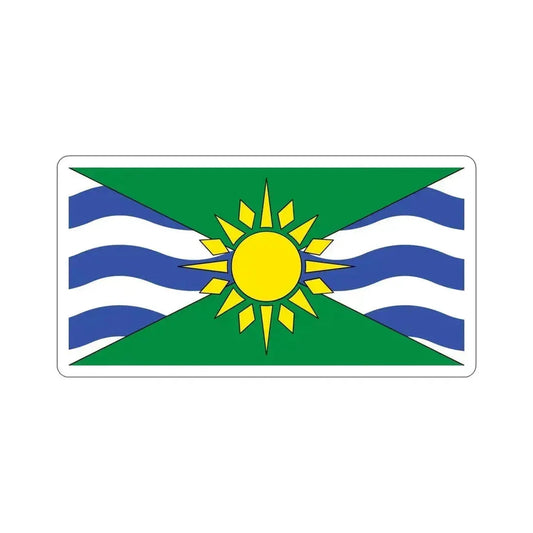 Flag of Orillia Ontario Canada STICKER Vinyl Die-Cut Decal 6 Inch - The Sticker Space