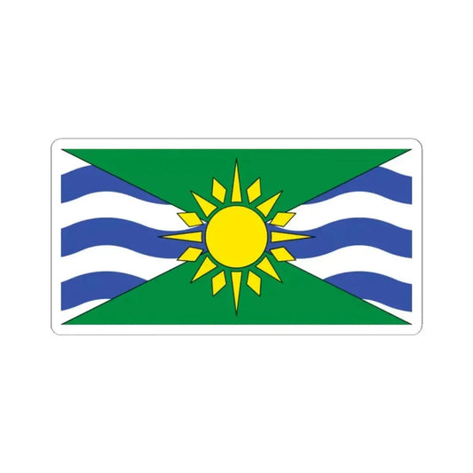 Flag of Orillia Ontario Canada - STICKER Vinyl Kiss-Cut Decal 2 Inch White - The Sticker Space