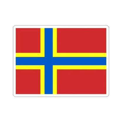 Flag of Orkney UK STICKER Vinyl Die-Cut Decal 2 Inch - The Sticker Space
