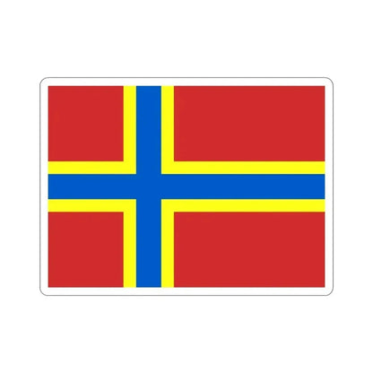 Flag of Orkney UK STICKER Vinyl Die-Cut Decal 4 Inch - The Sticker Space