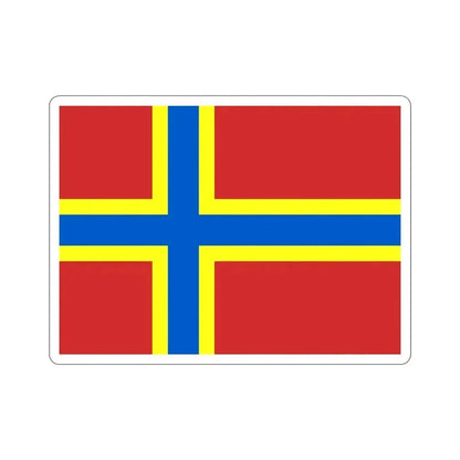 Flag of Orkney UK STICKER Vinyl Die-Cut Decal 5 Inch - The Sticker Space