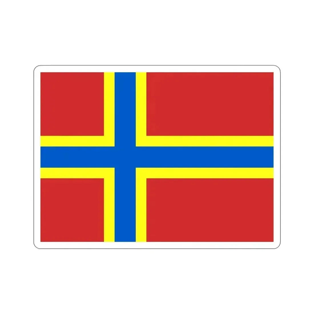 Flag of Orkney UK STICKER Vinyl Die-Cut Decal 6 Inch - The Sticker Space