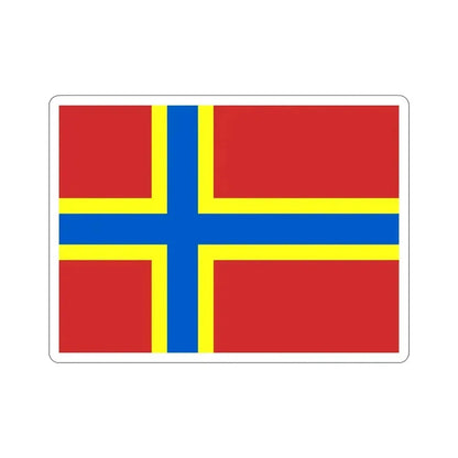 Flag of Orkney UK STICKER Vinyl Die-Cut Decal 6 Inch - The Sticker Space