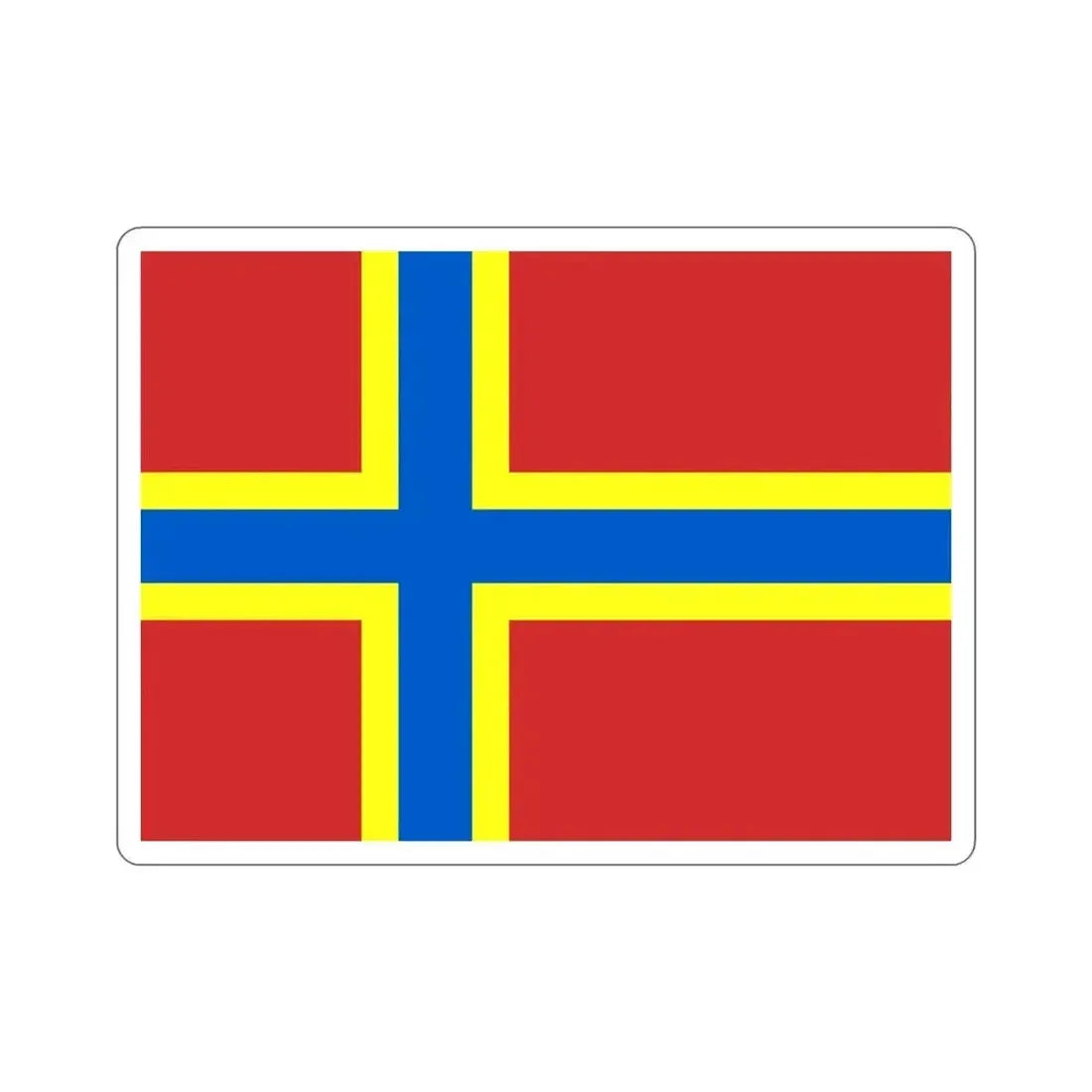 Flag of Orkney UK STICKER Vinyl Die-Cut Decal - The Sticker Space