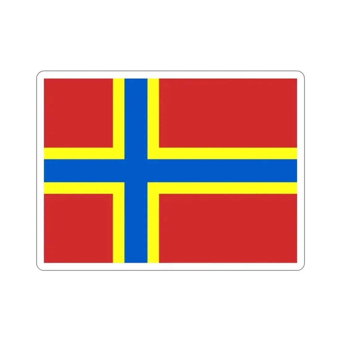 Flag of Orkney UK STICKER Vinyl Die-Cut Decal - The Sticker Space