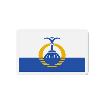 Flag of Orlando Florida - Die-Cut Magnet-5" x 5"-The Sticker Space