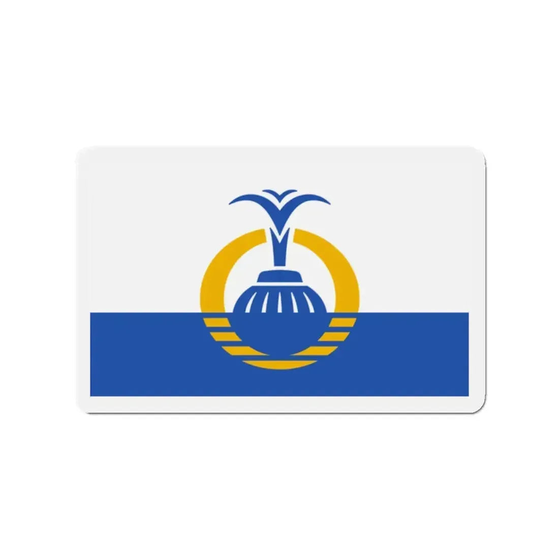 Flag of Orlando Florida - Refrigerator Magnet 2 Inch - The Sticker Space