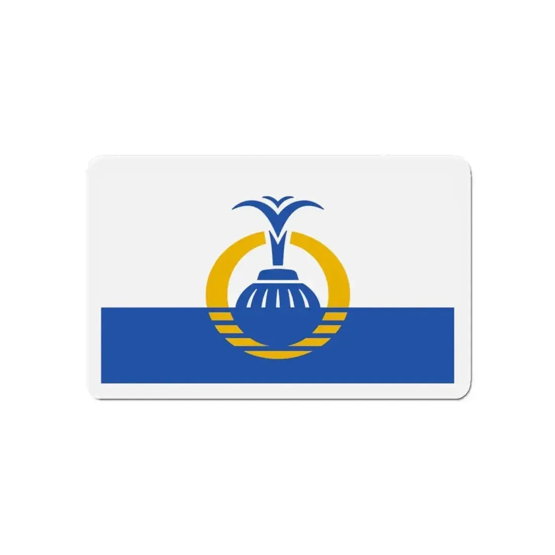 Flag of Orlando Florida - Refrigerator Magnet - The Sticker Space