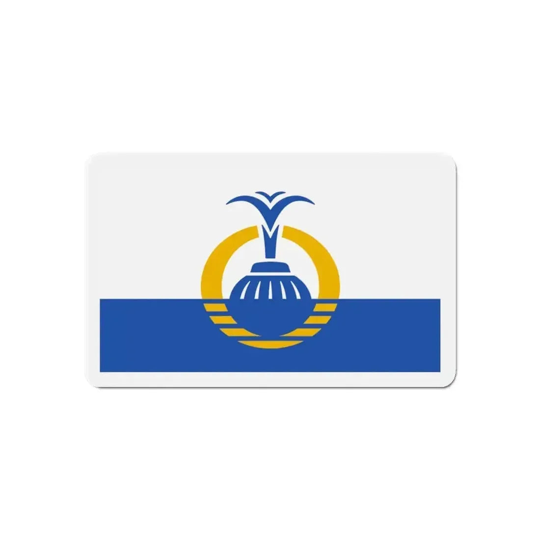 Flag of Orlando Florida - Refrigerator Magnet - The Sticker Space