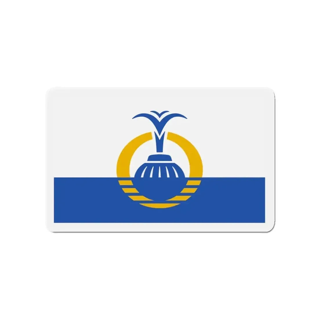 Flag of Orlando Florida - Refrigerator Magnet - The Sticker Space